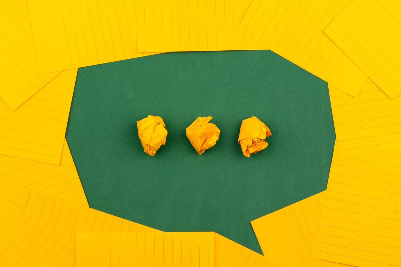 Smartphone messaging interface representing real-time chat